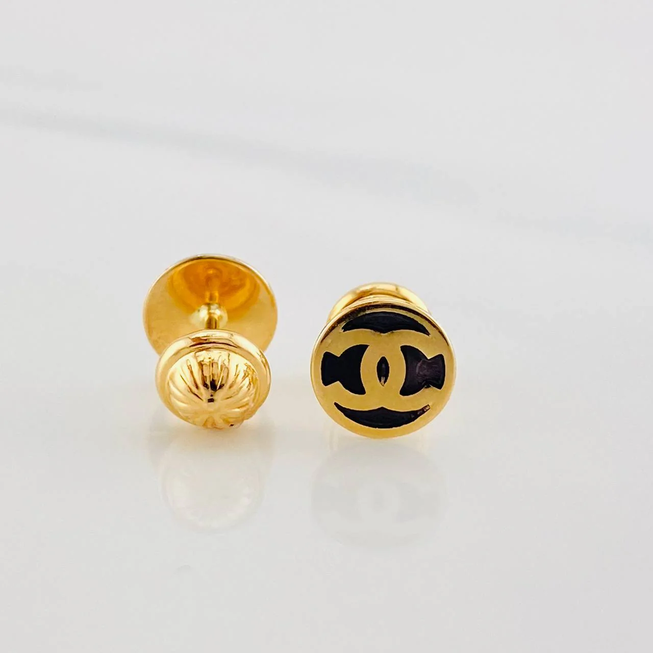 Topos Ola cruzada 0.85g / 6.9mm Oro Amarillo 18K - Image 2