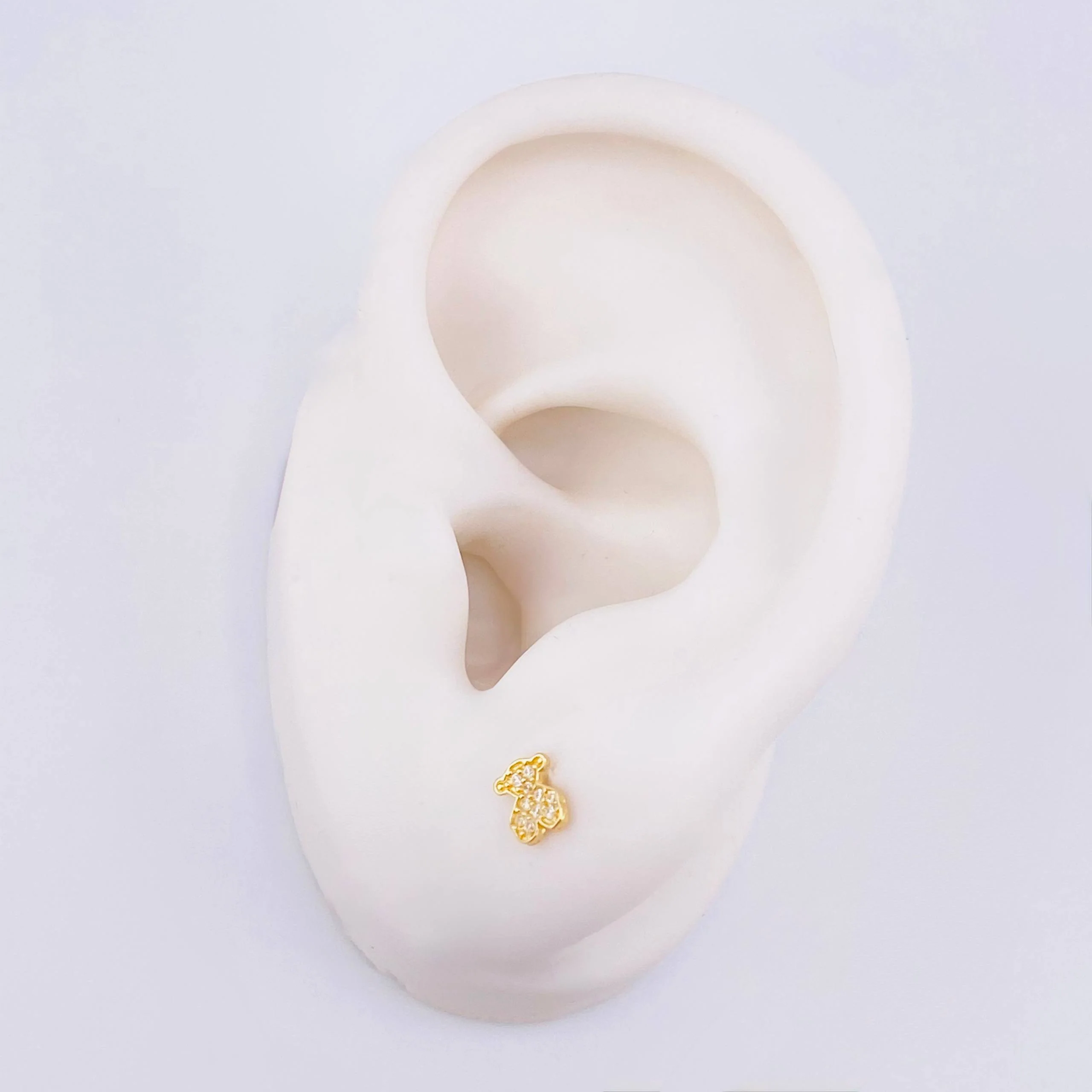 Topos Oso Ts 0.65gr / 5.4mm Oro Amarillo 18K * - Image 4