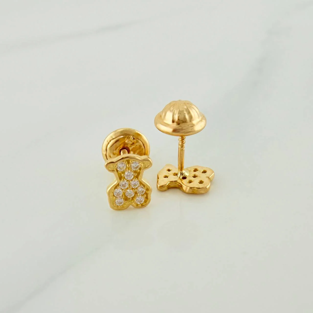 Topos Oso Ts 0.95gr / 4.9mm Oro Amarillo 18K % - Image 2