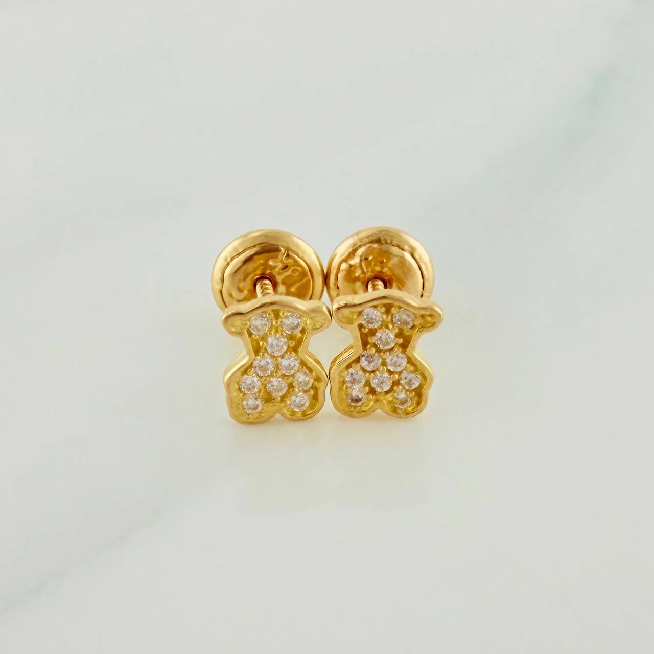 Topos Oso Ts 0.9gr / 4.8mm Oro Amarillo 18K %