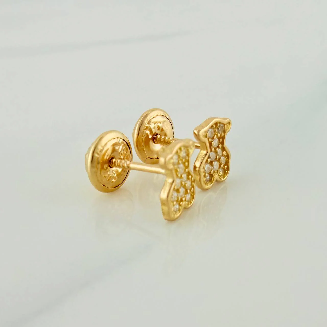 Topos Oso Ts 0.9gr / 4.8mm Oro Amarillo 18K % - Image 3