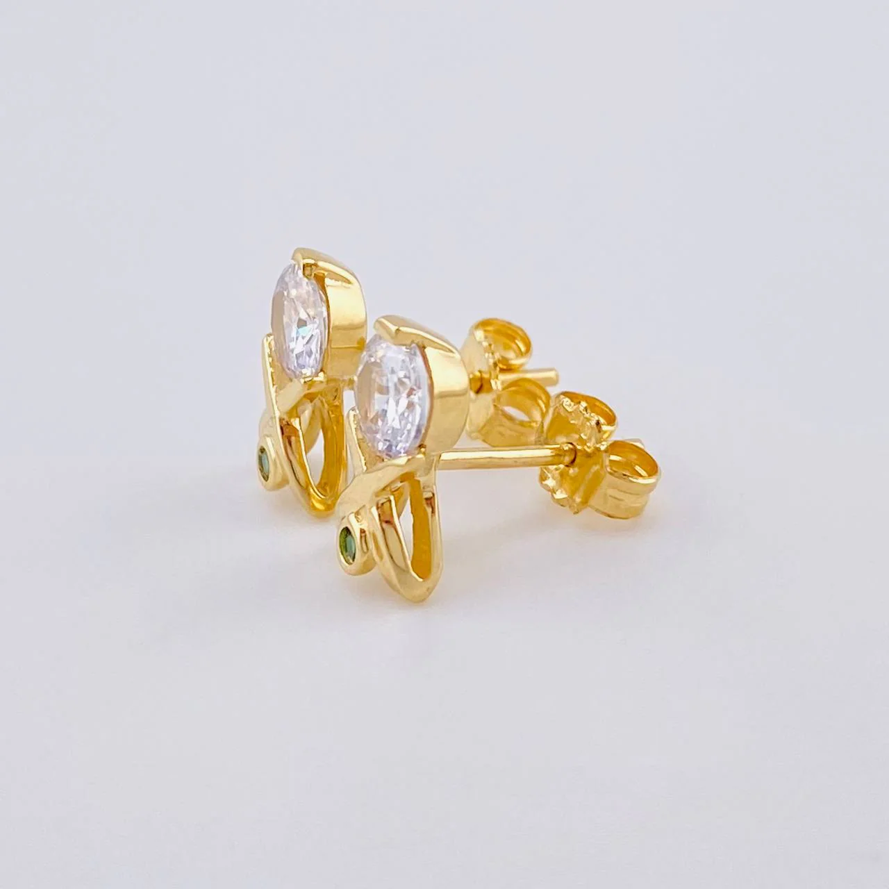Topos Piedra 2.2 g / 10.5 mm Oro Amarillo 18K - Image 2
