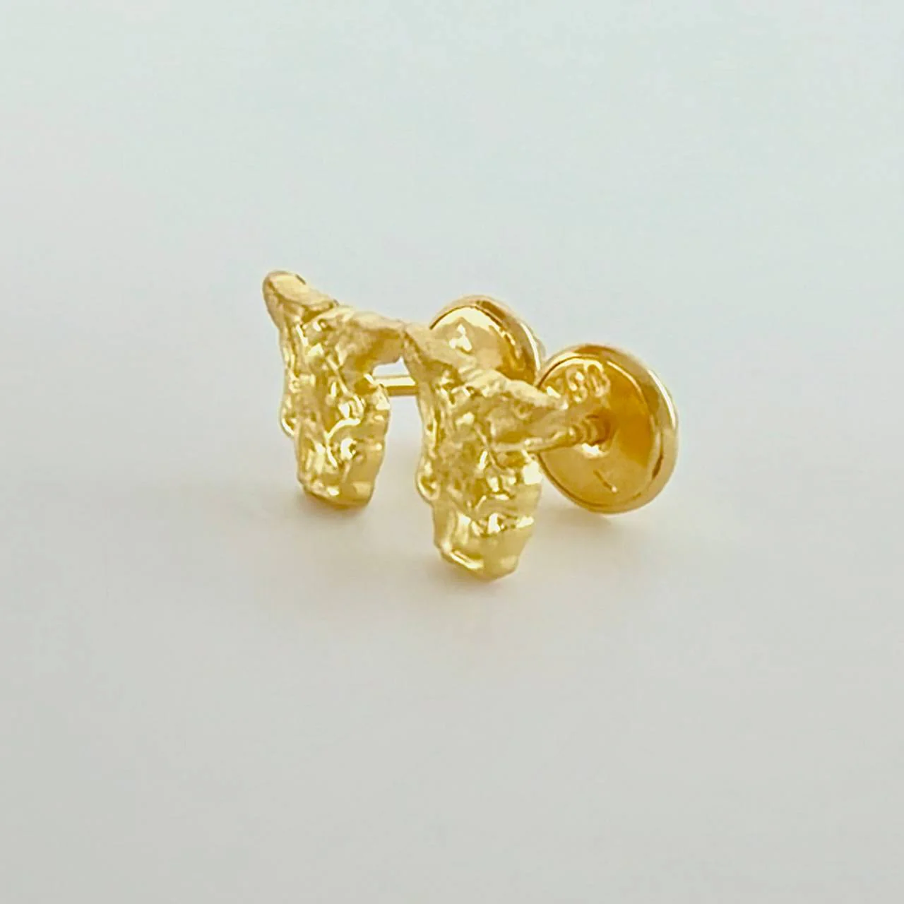 Topos San Miguel 0.6g / 6.3mm Oro Amarillo 18K - Image 2
