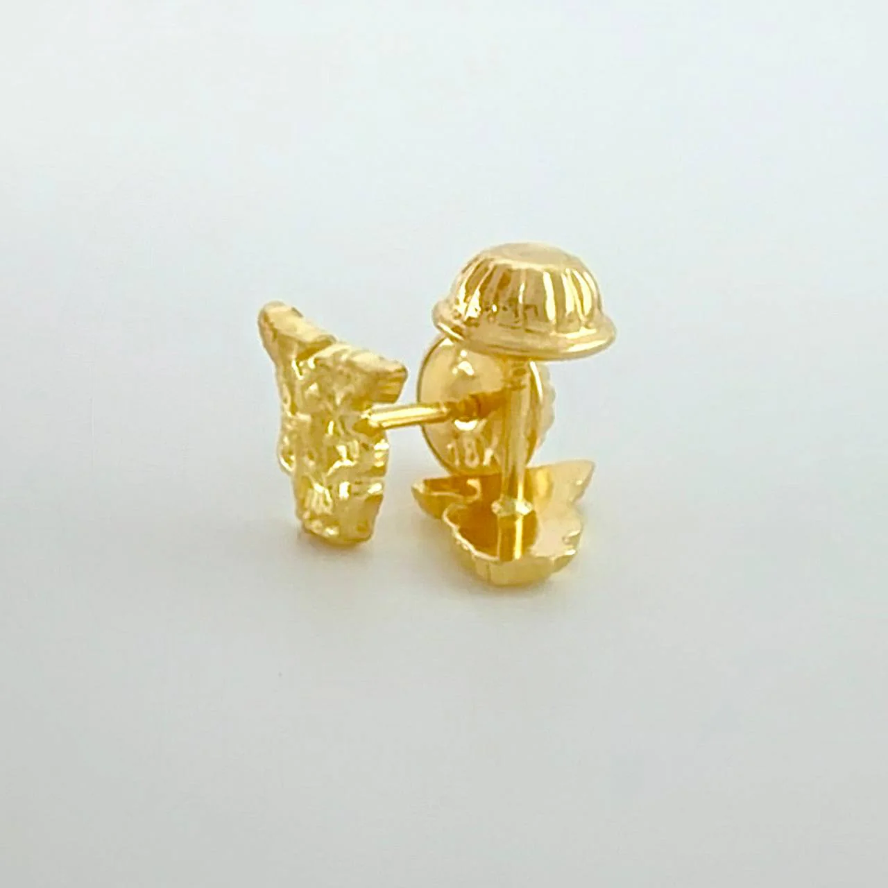 Topos San Miguel 0.6g / 6.4mm Oro Amarillo 18K - Image 3