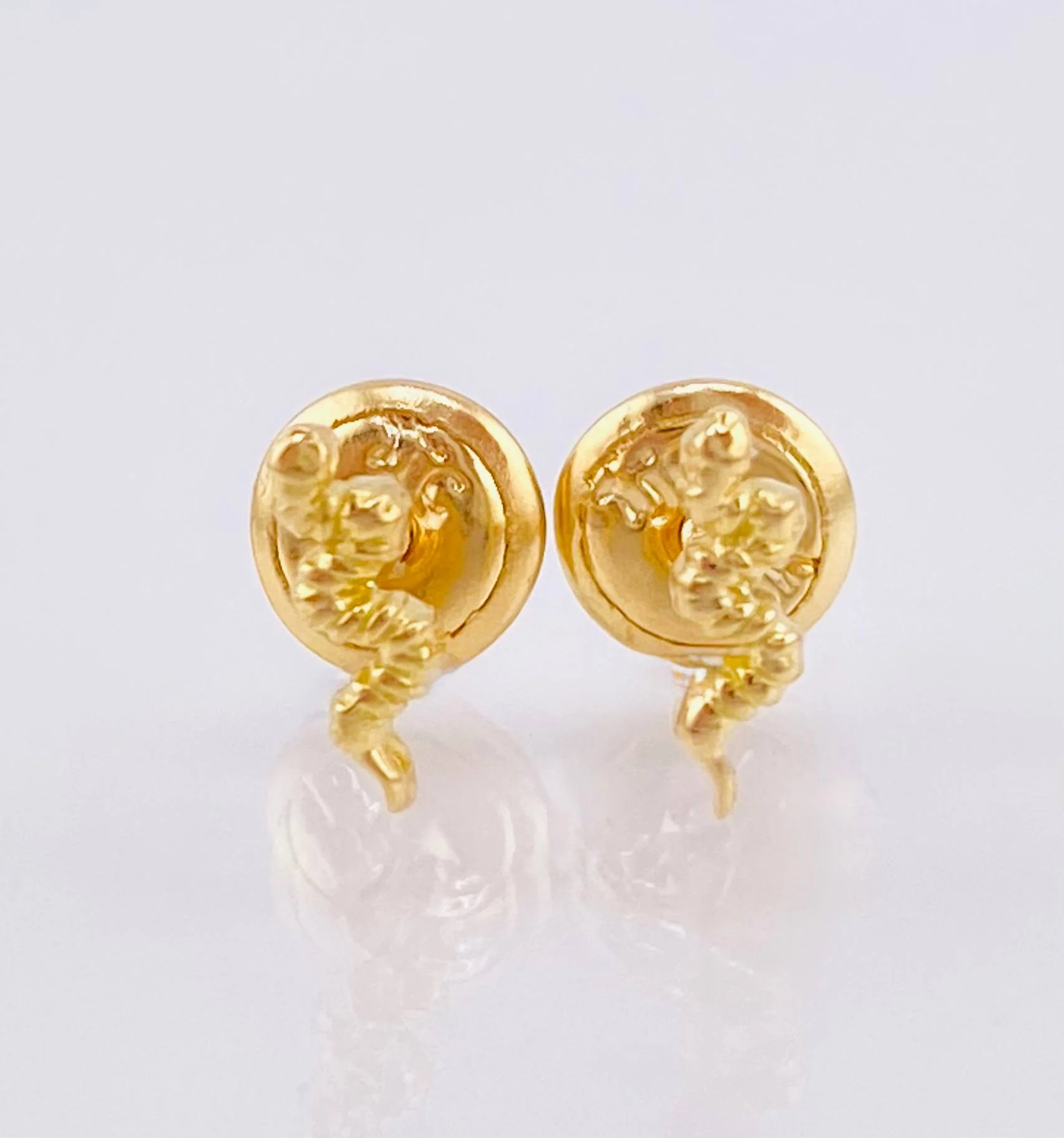Topos Serpiente 0.7gr / 6.7mm Oro Amarillo 18K