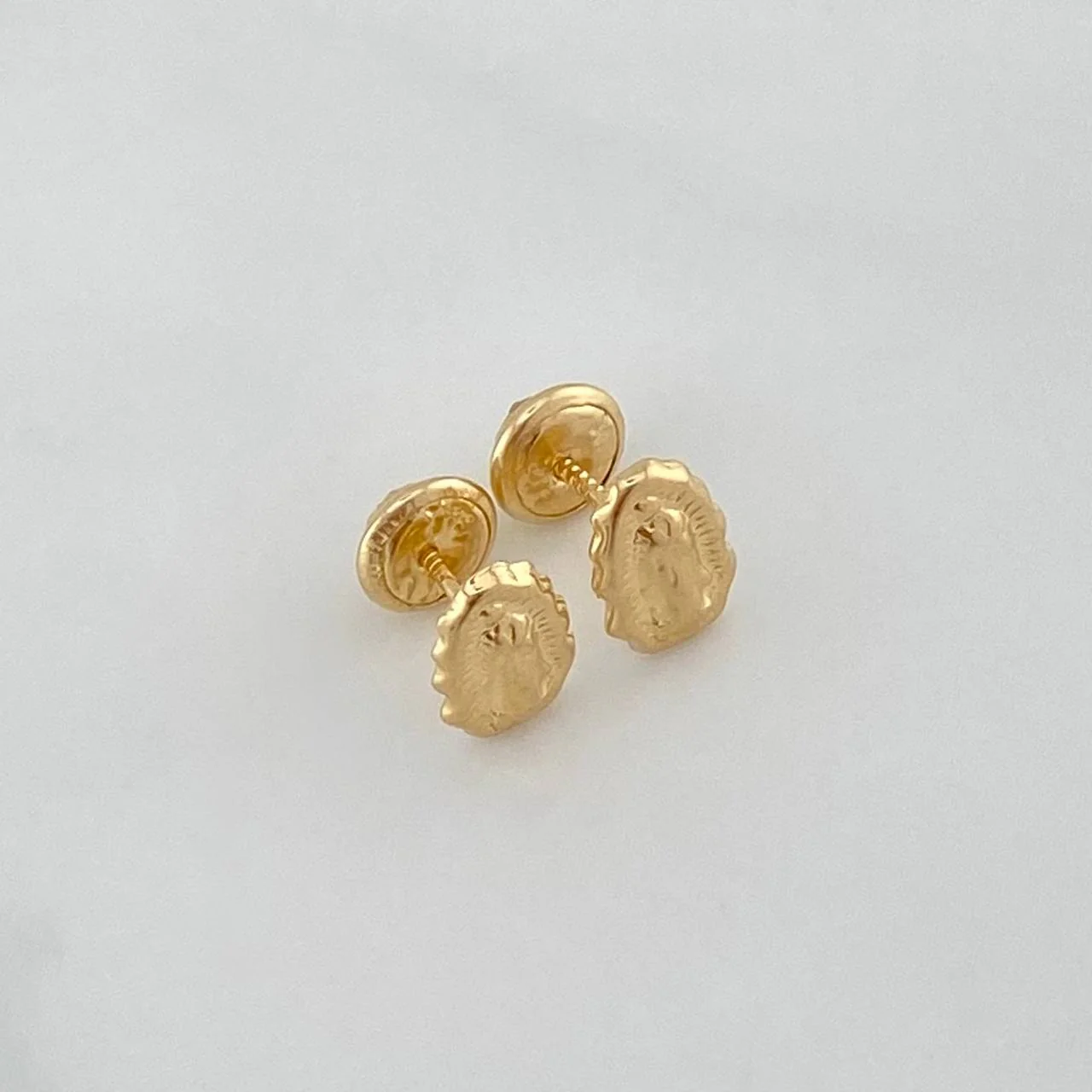 Topos Silueta Virgen De Guadalupe 0.8 g / 5 mm Oro Amarillo 18K - Image 2