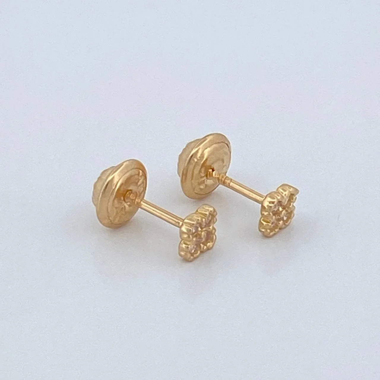 Topos Trebol 0.65gr / 3.76mm Oro Amarillo 18K & - Image 2