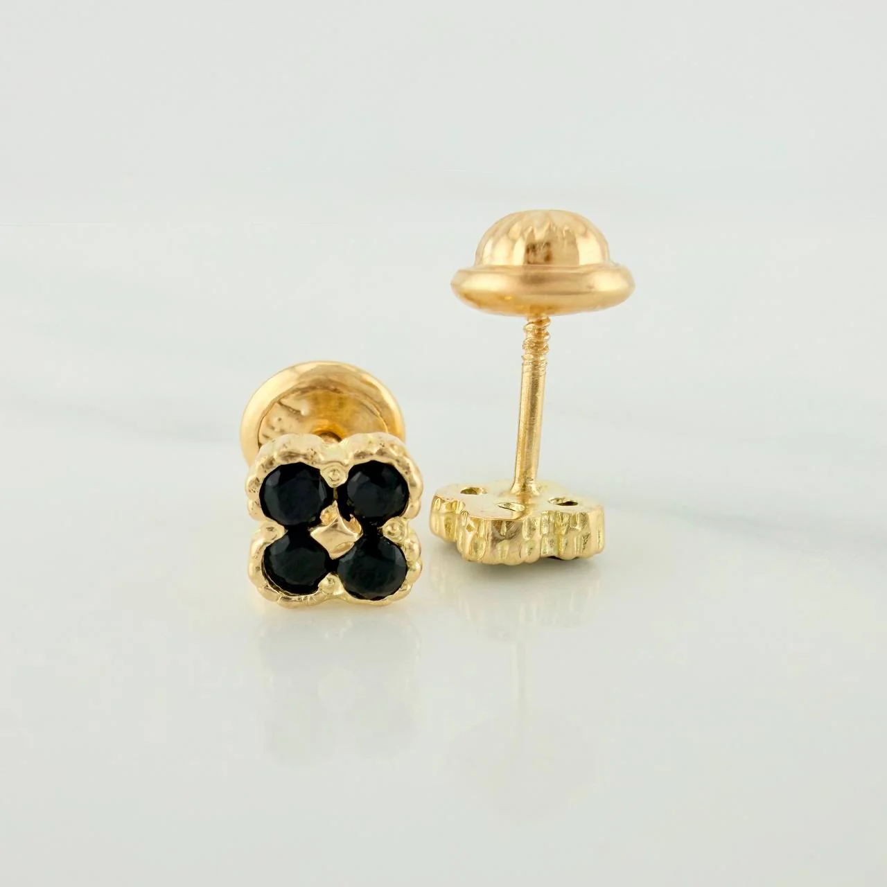Topos Trebol 1gr / 4.75mm Oro Amarillo 18K & - Image 2