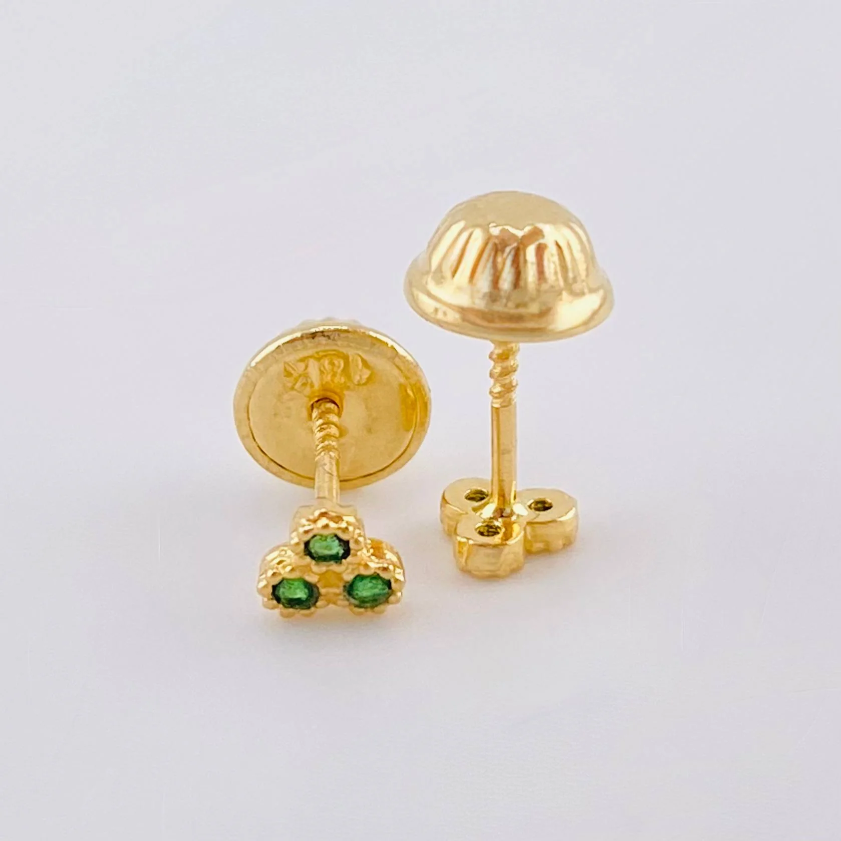 Topos Trio Colmena 0.55gr / 3.7mm Oro Amarillo 18K - Image 3