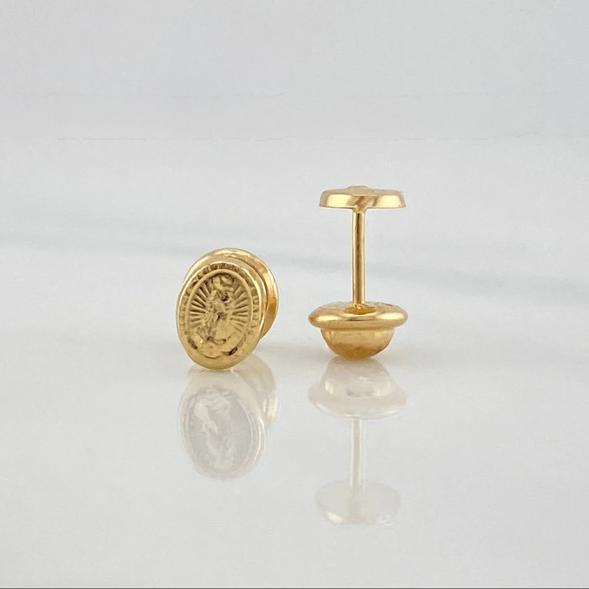 Topos Virgen De Guadalupe 0.6 g / 6.12 mm Oro Amarillo 18K - Image 2