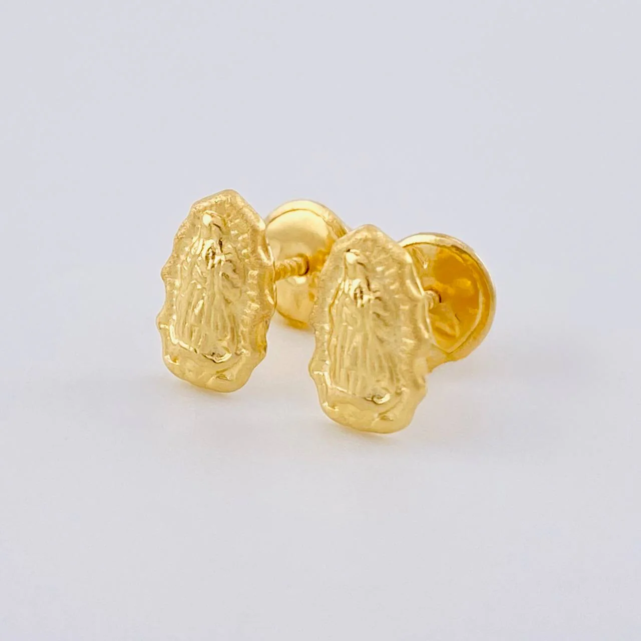 Topos Virgen De Guadalupe 0.65 g / 8.4 mm Oro Amarillo 18K - Image 2
