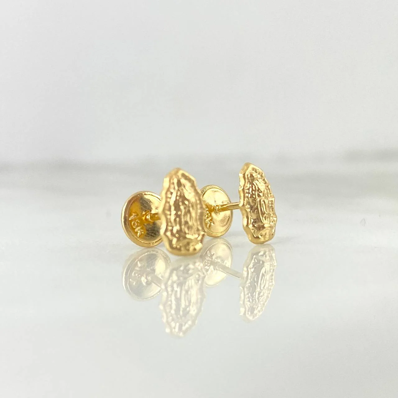 Topos Virgen De Guadalupe 0.75 g / 10.3 mm Oro Amarillo 18K - Image 2
