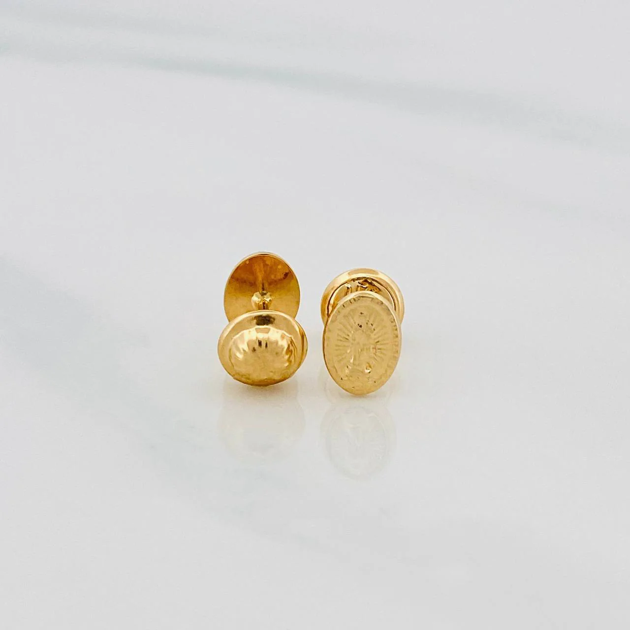 Topos Virgen Guadalupe 0.6 g / 5 mm Oro Amarillo 18K - Image 3