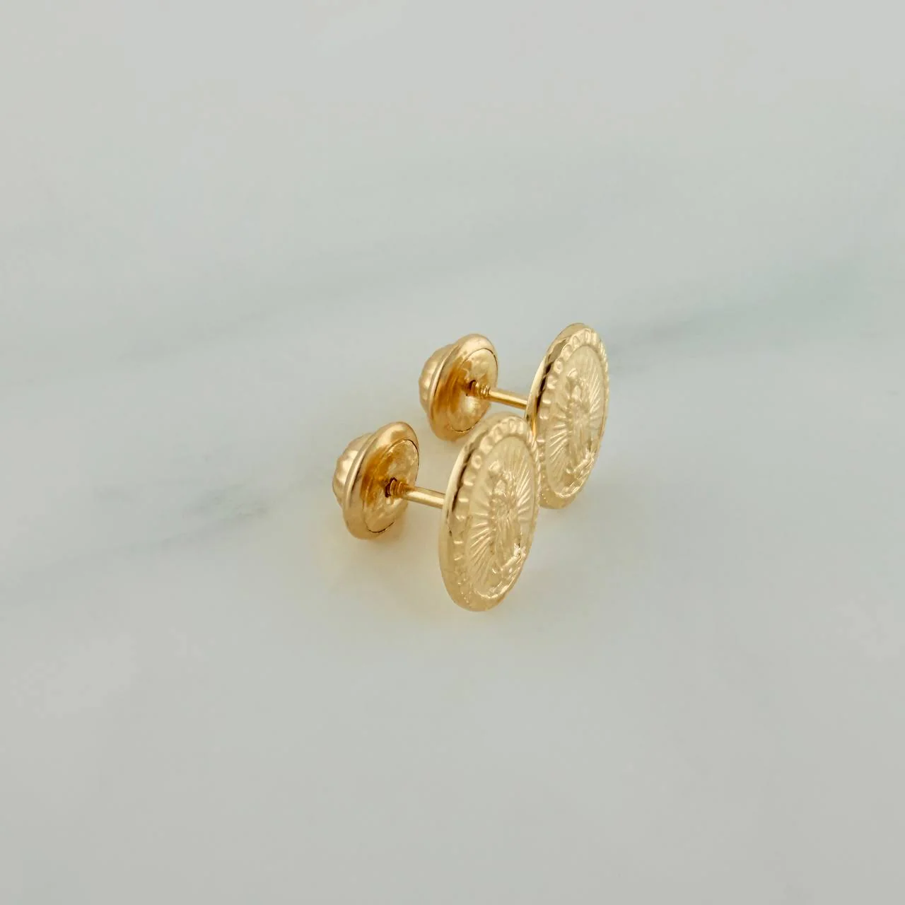 Topos Virgen Guadalupe 0.75gr / 7.4mm Oro Amarillo 18K % - Image 3