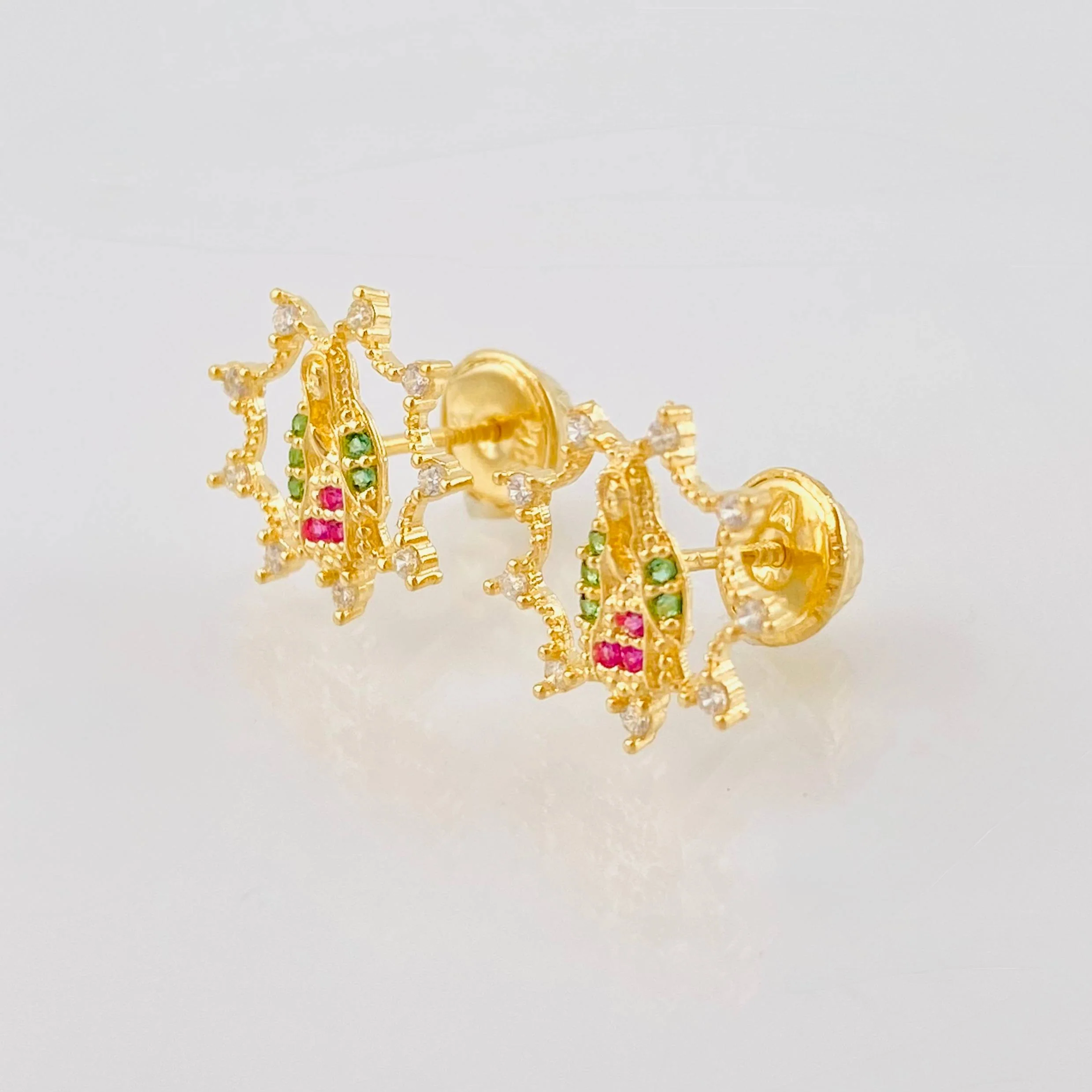 Topos Virgen Guadalupe 1.3gr / 10mm Oro Amarillo 18K - Image 2