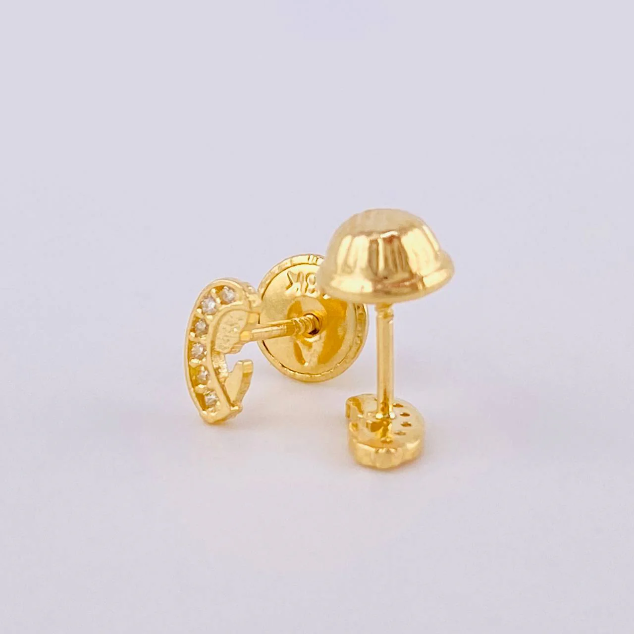 Topos Virgen Maria 0.65 g / 6 mm Oro Amarillo 18K - Image 4