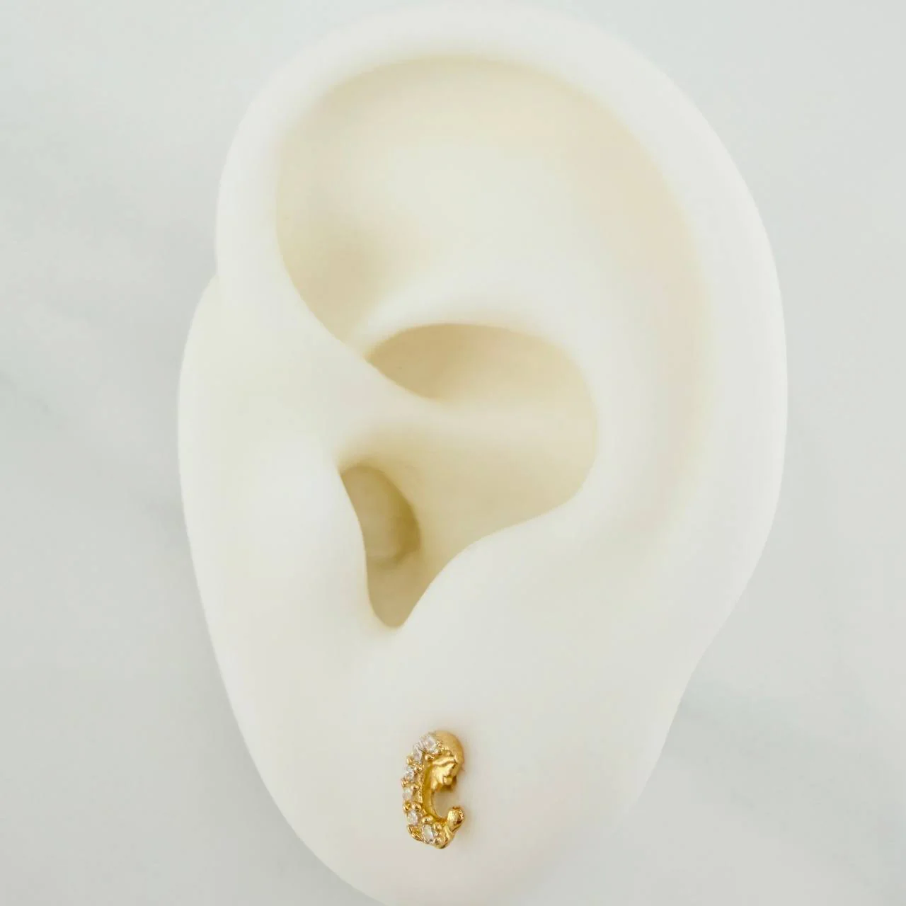 Topos Virgen Maria 0.75gr / 4.5mm Oro Amarillo 18K - Image 4